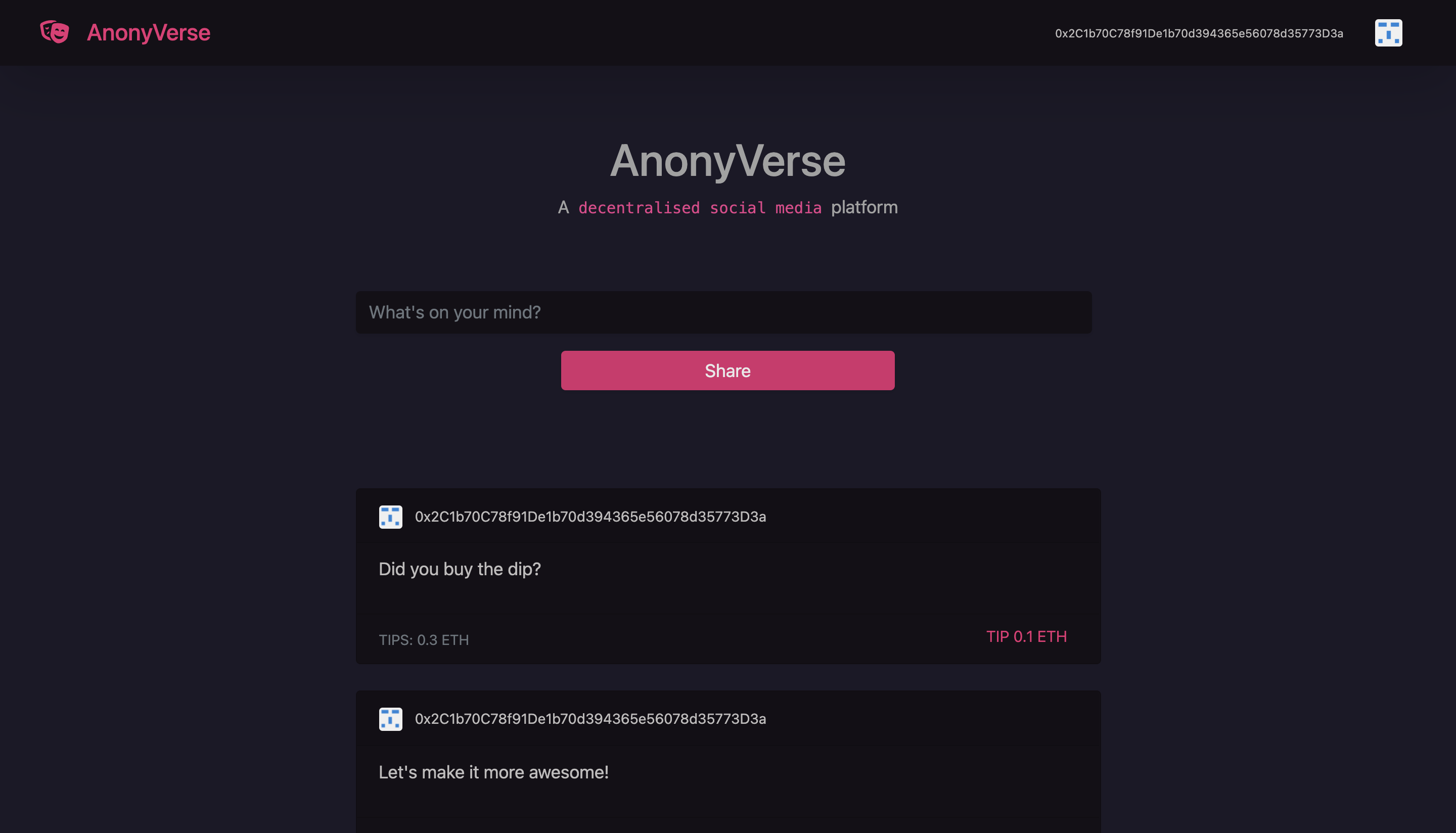 AnonyVerse